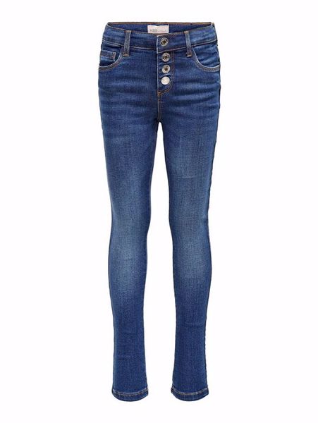Rose TEEn button jeans